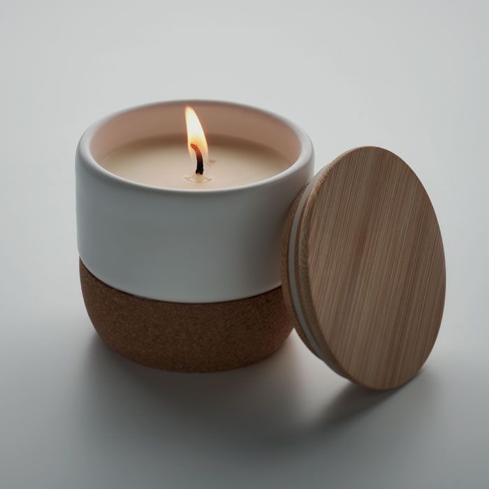 MO2061-06Menkaure Kerze im Steinguttopf 80 g_ weiss