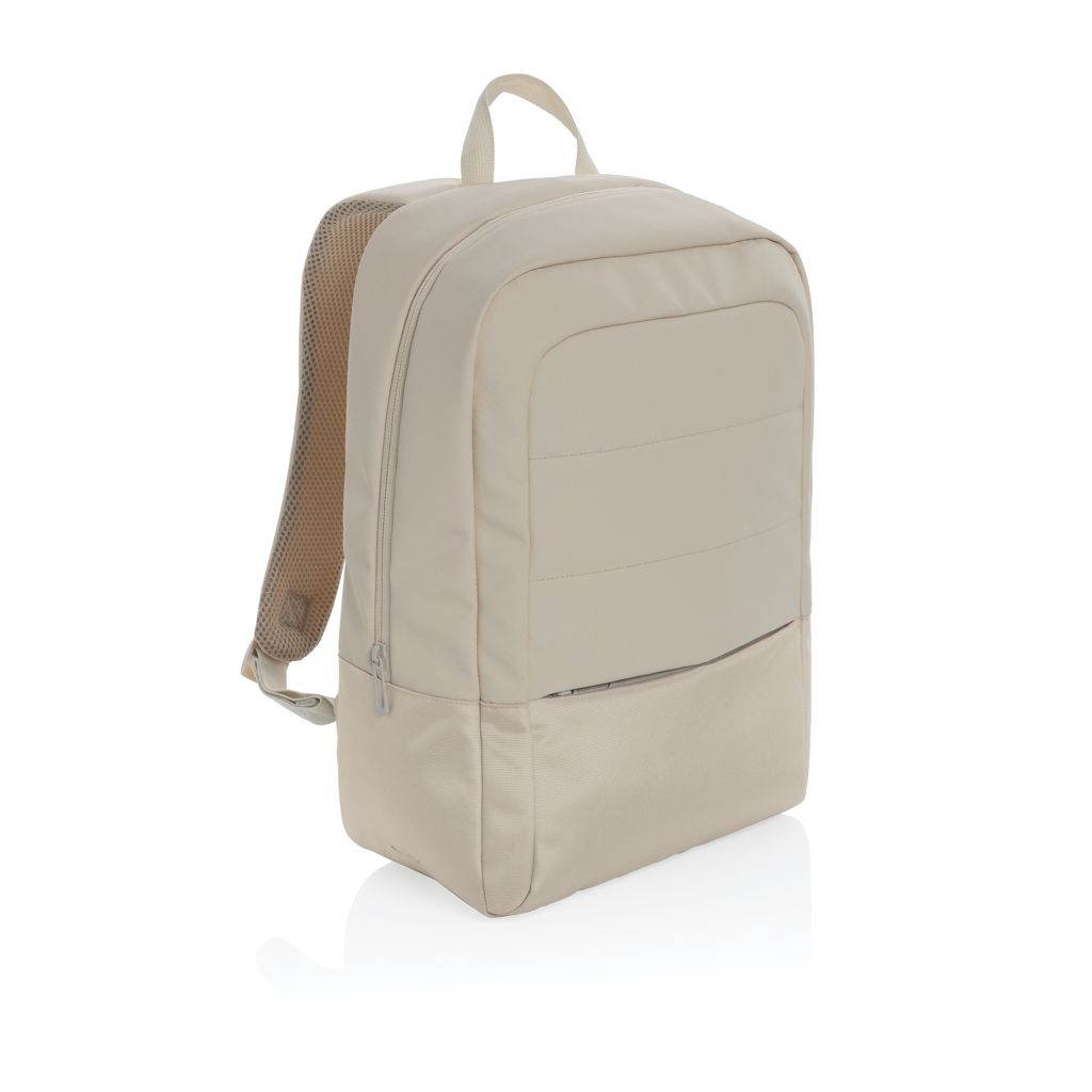 XDP763_30-2Armond AWARE™ RPET 15.6_ Basic Laptop-Rucksack_ beige