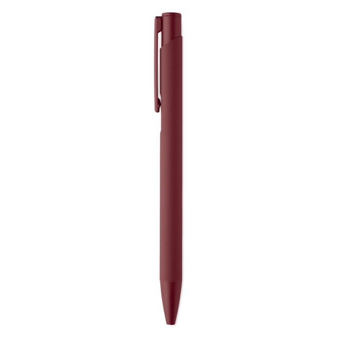 MO2799-02Escri Druckkugelschreiber recy. Alu_ bordeaux