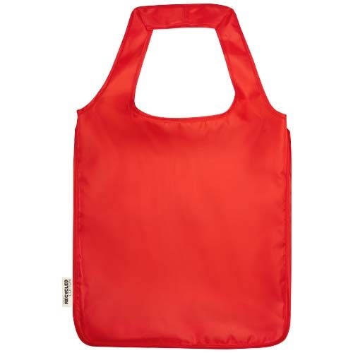 PF120614-6Ash grosse faltbare rPET Tragetasche 14L_ rot
