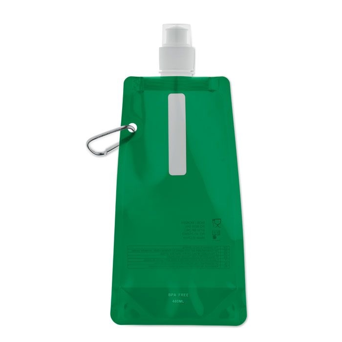 MO8294-24Gates Faltbare Wasserflasche_ transparent gruen
