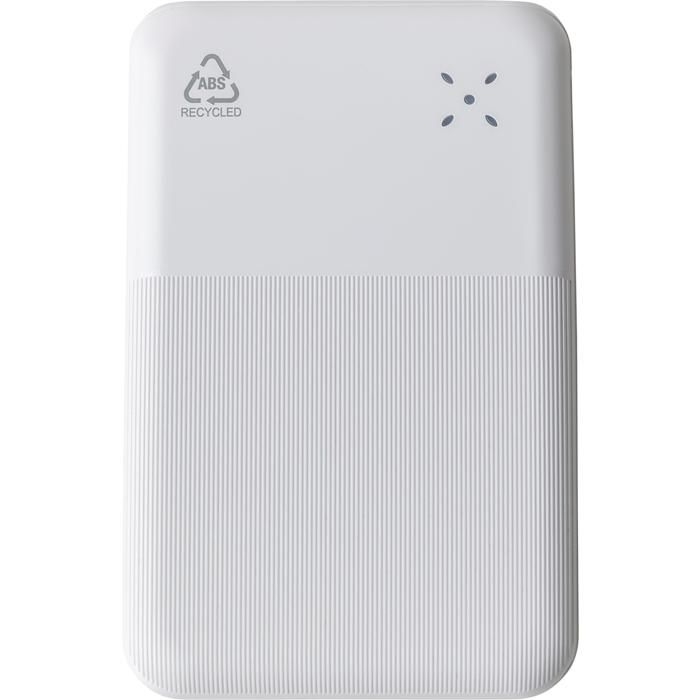 GI1298468-02Recycelte ABS-Powerbank Tavi_ weiss