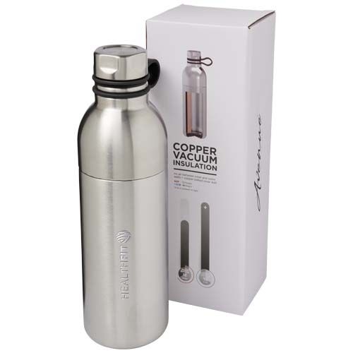 PF100588-2Koln 590 ml Kupfer-Vakuum Isolierflasche_ silber