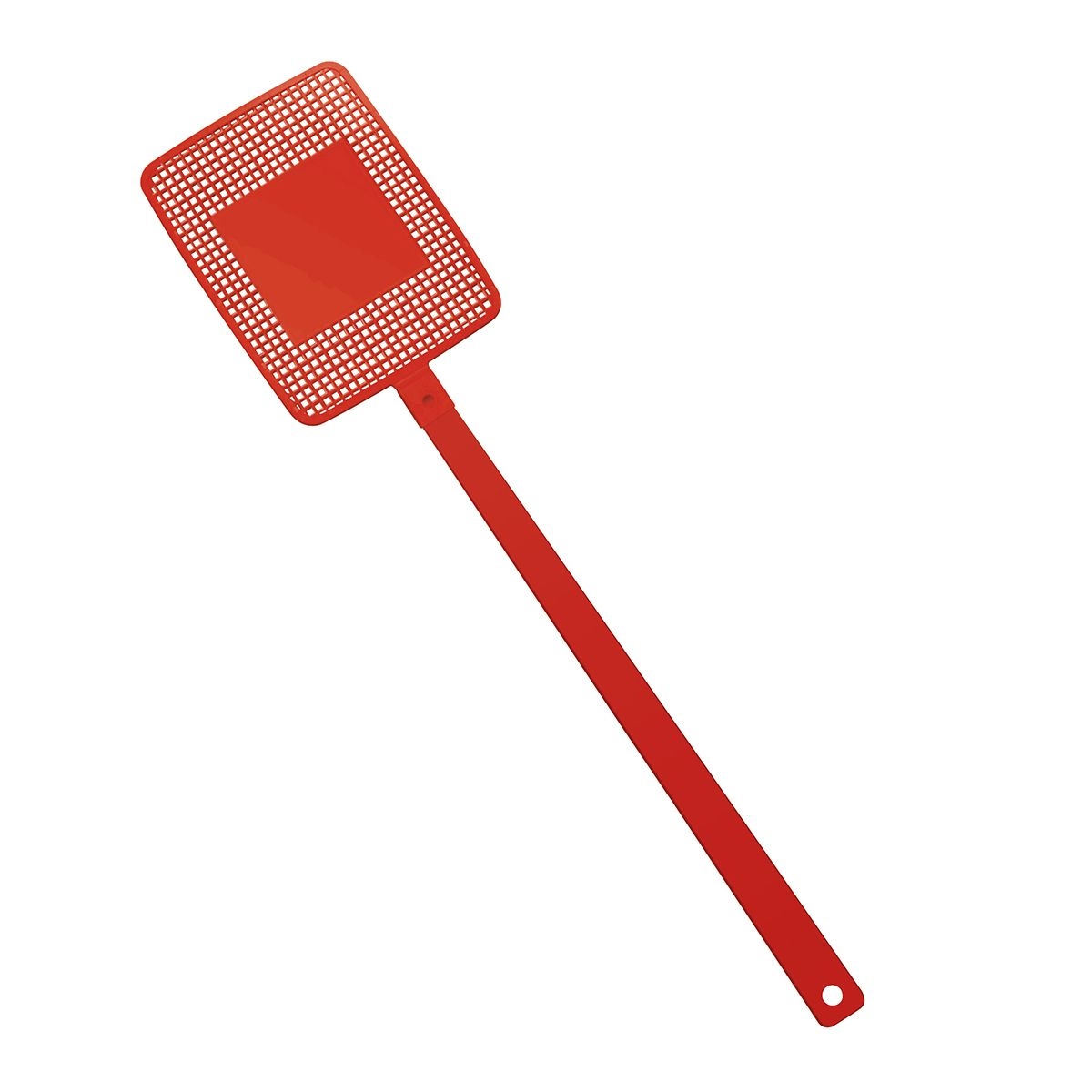 HE7806-1-1Fliegenklatsche _Rechteck_ rot_ rot