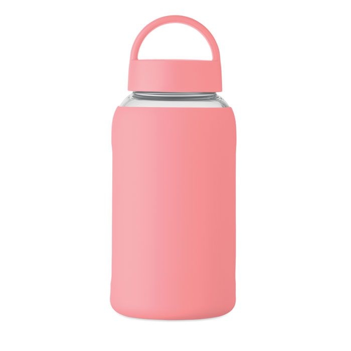 MO2912-11Boris Flasche Borosilikatglas 600ml_ babyrosa