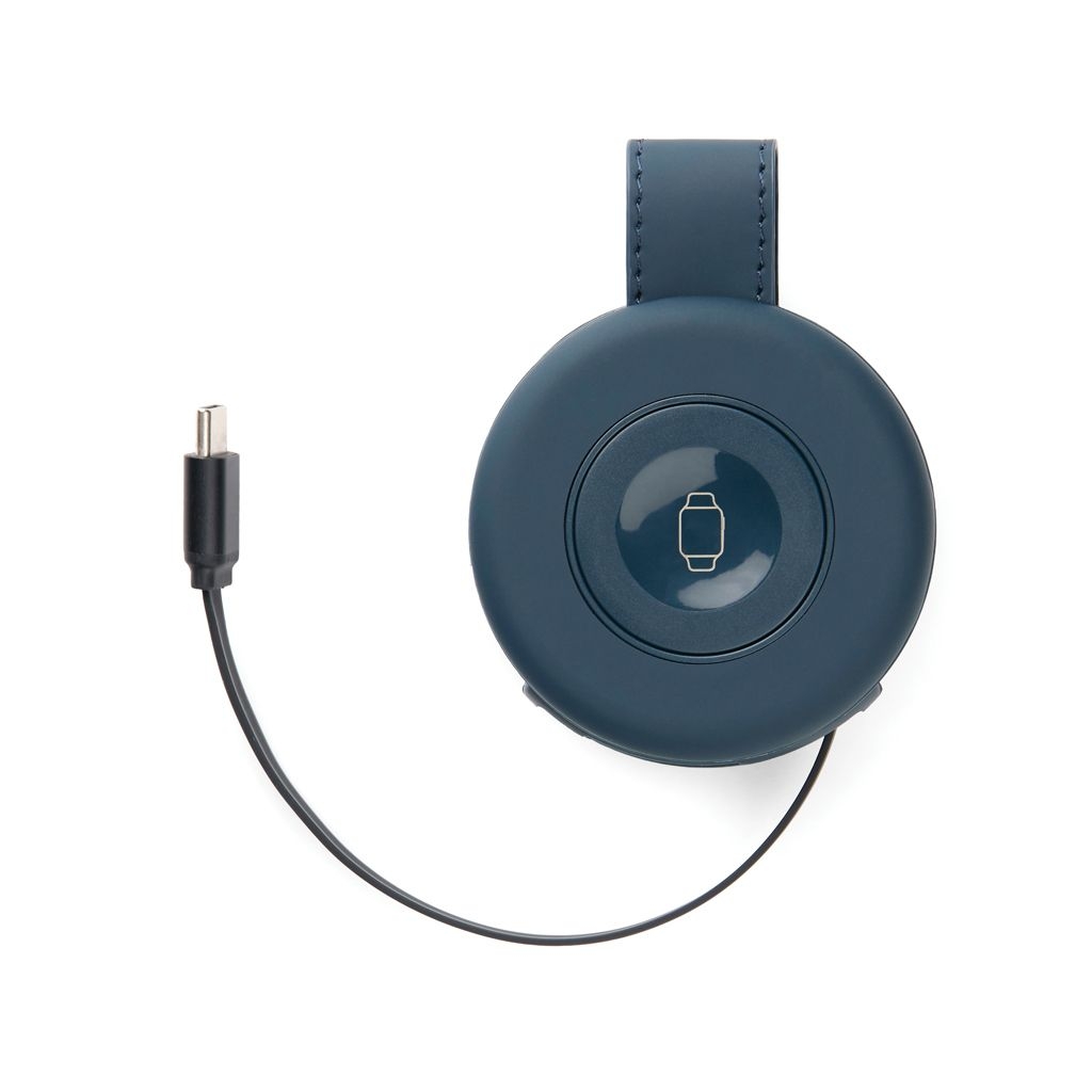 XDV30801-25VINGA Baltimore 2-in-1 kabelloser 15W RCS Travel Charger_ navy blau