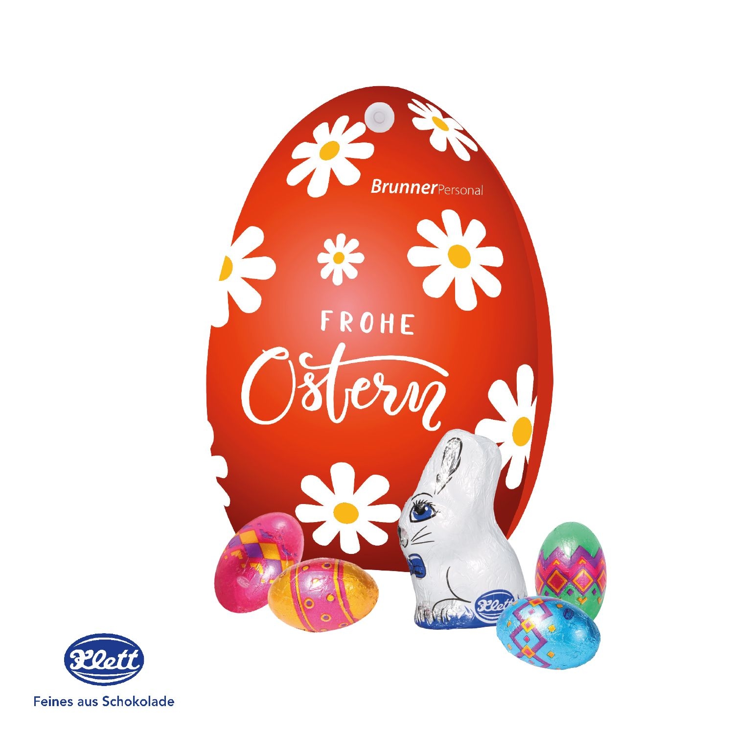 CD94688Werbe-Osterei mit Schokoladenmischung von Klett
