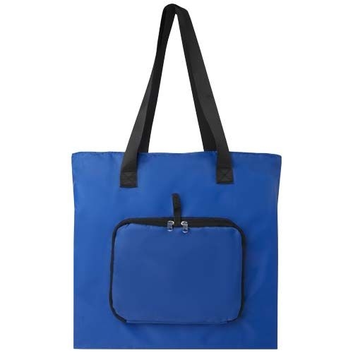 PF130091-4EcoFold faltbare RPET Tragetasche 16 L_ royalblau