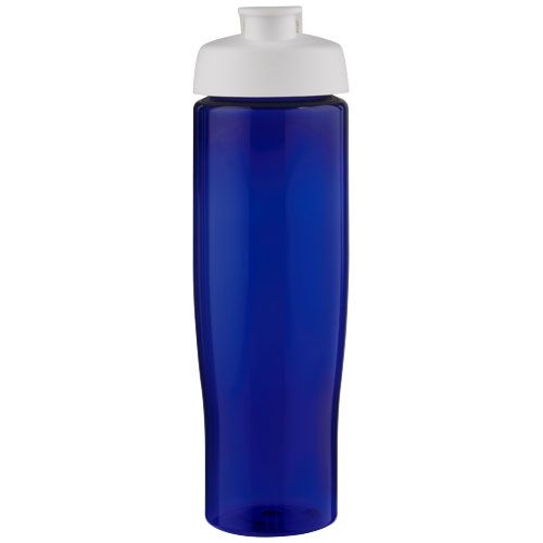 PF210448-2H2O Active® Eco Tempo 700 ml Sportflasche mit Klappdeckel_ weiss_blau