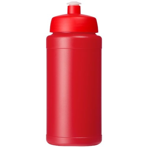 PF210444-6Baseline Recycelte Sportflasche_ 500 ml_ rot_rot