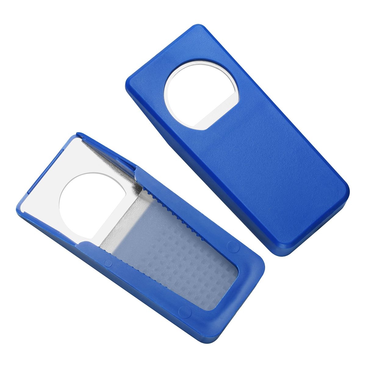 HE7104-3Flaschenoeffner mit Verschluss _Alpha_ blau