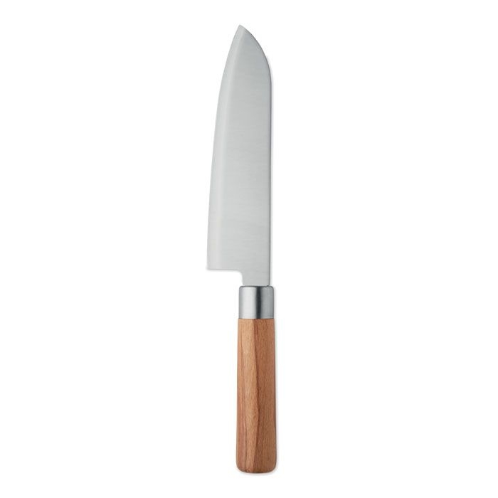 MO3157-14Slice Kochmesser mit Buchenholz_ silber