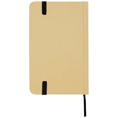 PF106022-5Reed A6 Hardcover Notizbuch_ blanko_ aus recyceltem Material_ schwarz