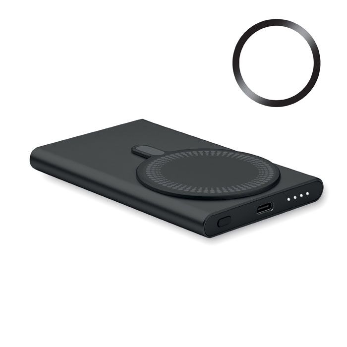 MO2442-03Pawtt Wireless charger power bank_ schwarz