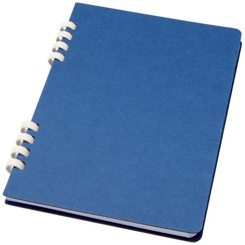 PF107046-2Fil A5 Hardcover RCS recyceltes Spiralnotizbuch_ navy