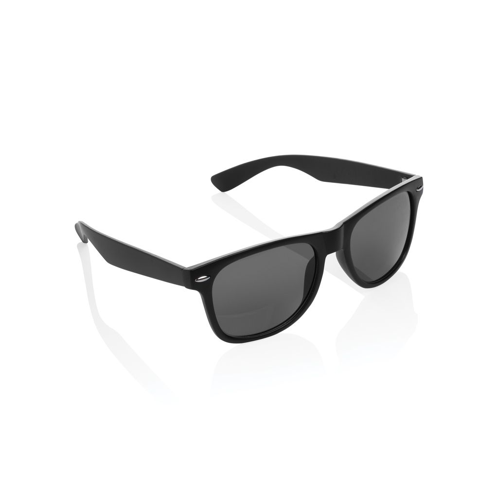 XDP453.96-1Sonnenbrille aus GRS recyceltem PC Kunststoff_ schwarz