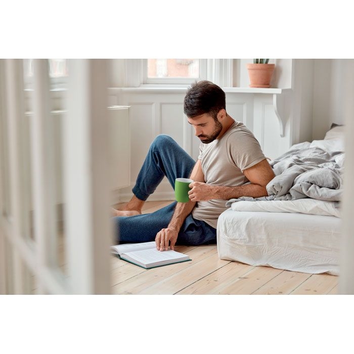 MO9242-09Colour Trent Keramische mok 290 ml_ gruen