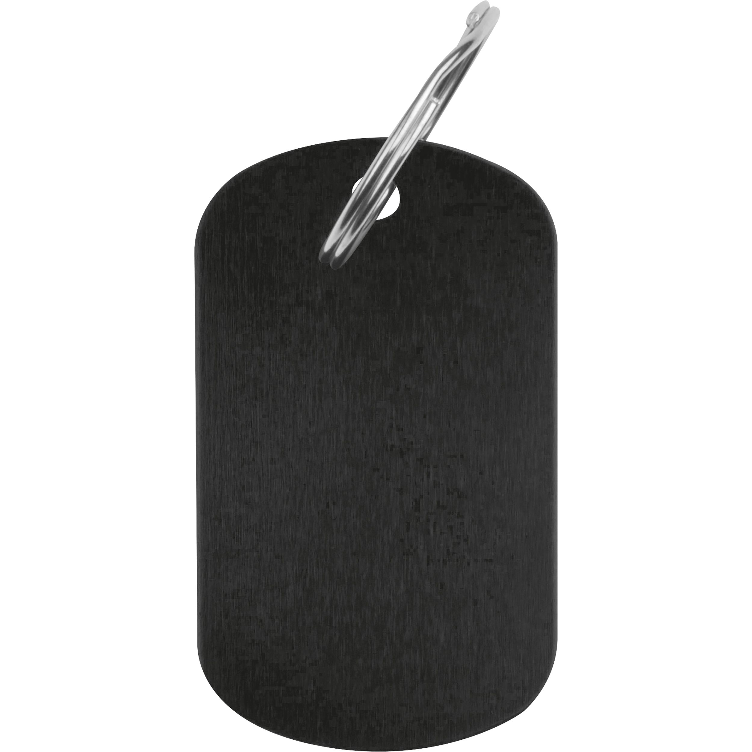 MA94937-03Schluesselanhaenger Metallplaettchen LIESELOTTE_ schwarz