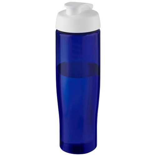 PF210448-2H2O Active® Eco Tempo 700 ml Sportflasche mit Klappdeckel_ weiss_blau