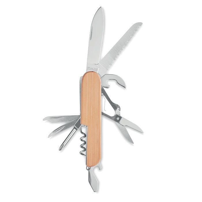 MO9934Lucy Lux Taschenmesser Bambus
