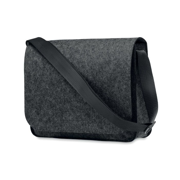 MO6186-15Baglo Umhaengetasche aus RPET-Filz_ steingrau