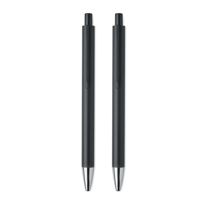 MO2567-03Orwell Schreibset recyceltes Alu_ schwarz