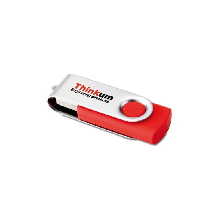 MO1001A-05-4GBTechmate Pendrive Techmate. USB flash 4GB_ rot_ 4 GB