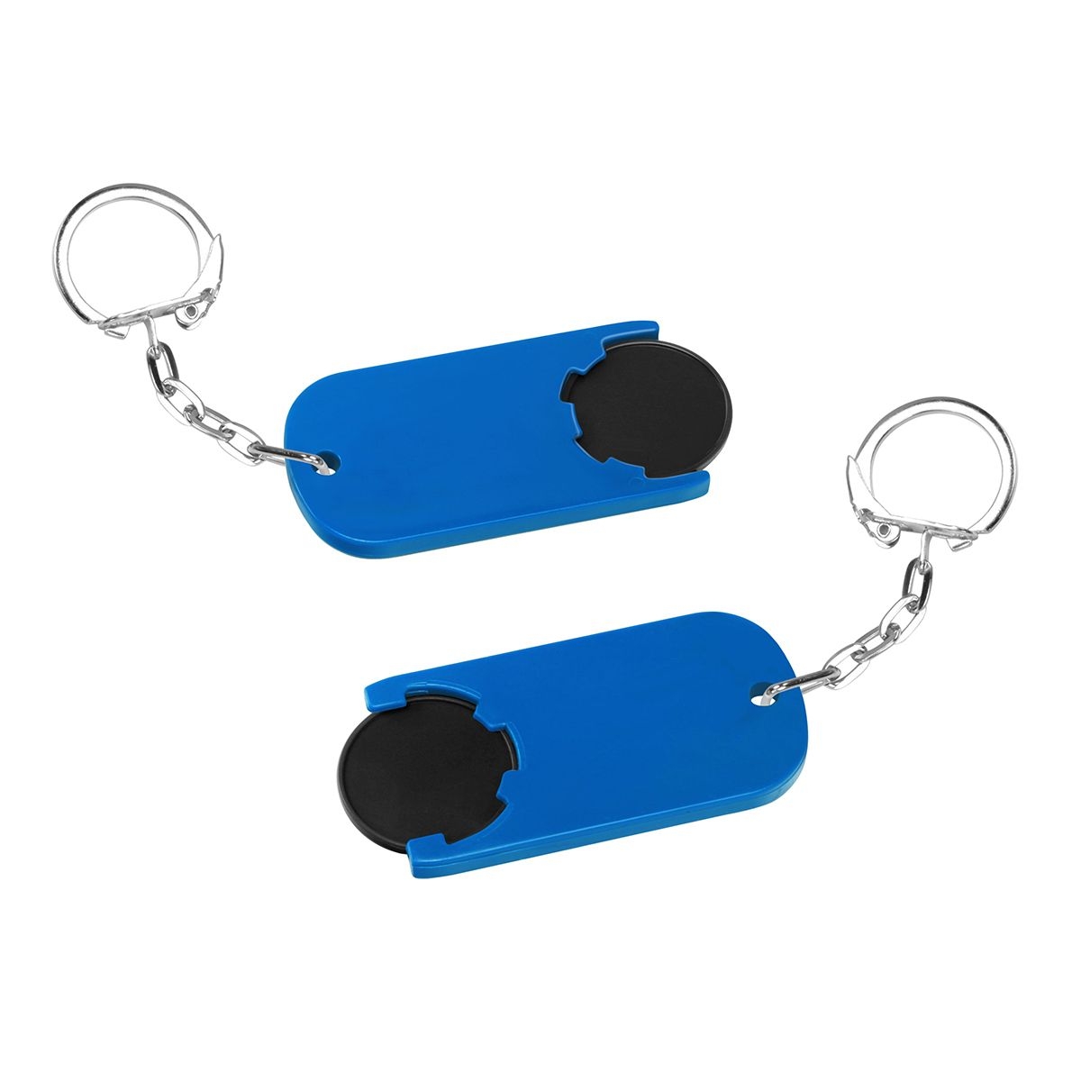 HE7439K-6-3Chiphalter mit 1€-Chip _Alpha_ schwarz_ blau