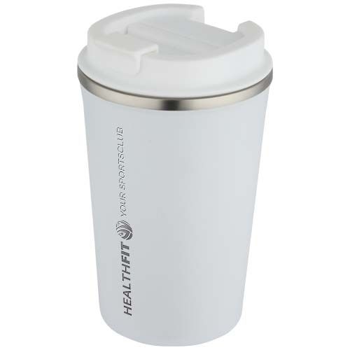 PF100916-1Newport 350 ml doppelwandiger_ vakuumisolierter Becher aus Edelstahl _ weiss