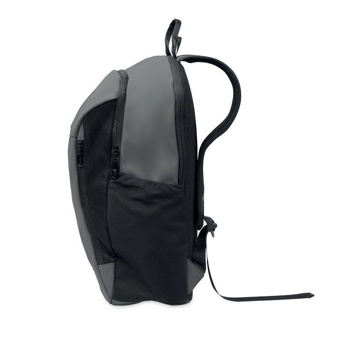 MO2684-15Korovin 15_ Laptop-Rucksack PU_ steingrau