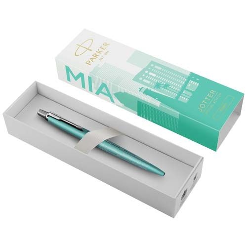 PF107933-5Parker Jotter SE Global Icons Kugelschreiber _blaue Mine_ tuerkis