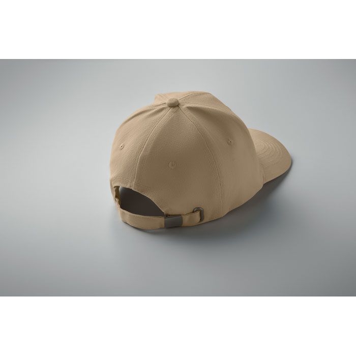 MO1464-13Buffalo Baseball cap 6 panels 260g_m²_ beige