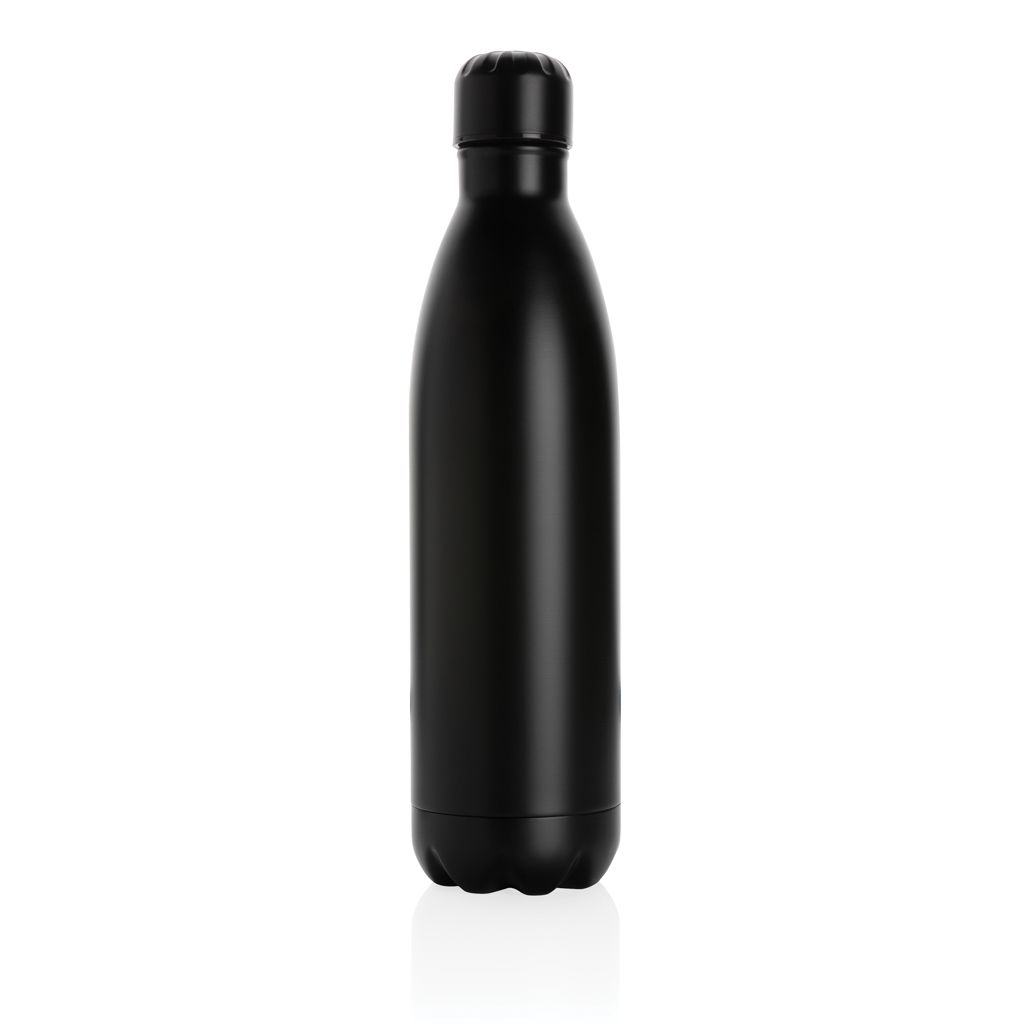 XDP436.93-1Solid Color Vakuum Stainless-Steel Flasche 750ml_ schwarz