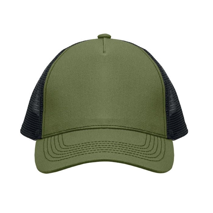 MO2986-49Blist Trucker Kappe 5 Panels_ armeegruen