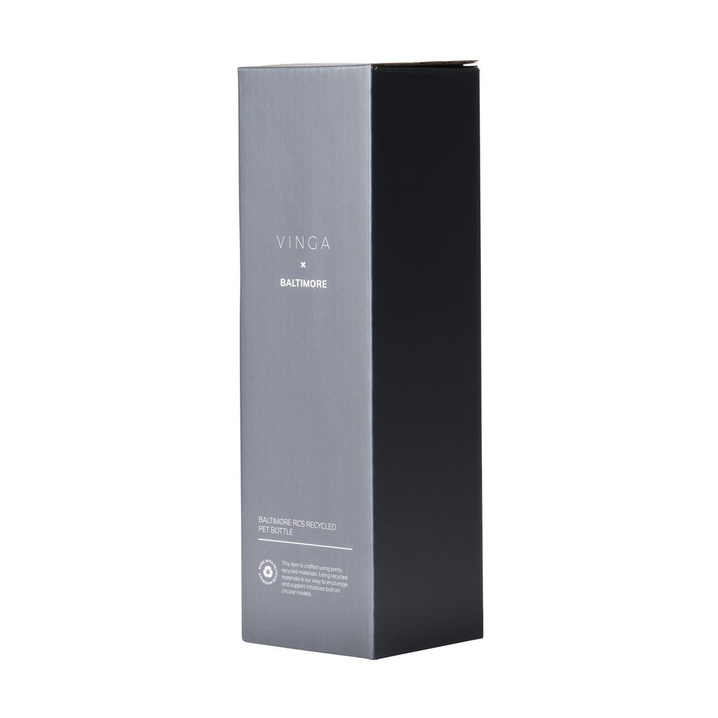 XDV43306-01VINGA Baltimore RCS rPET-Flasche 550ml_ schwarz