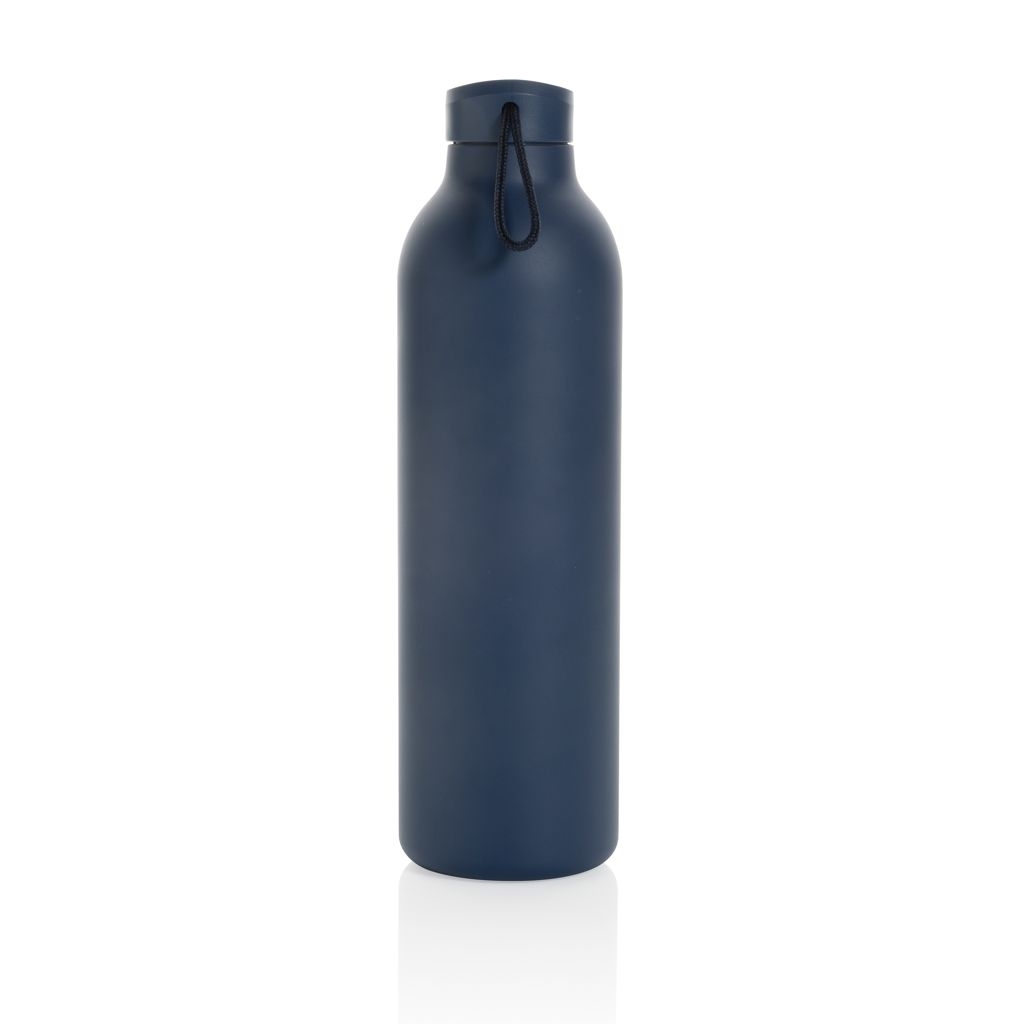 XDP438.01-25Avira Avior RCS recycelte Stainless-Steel Flasche 1L_ navy blau