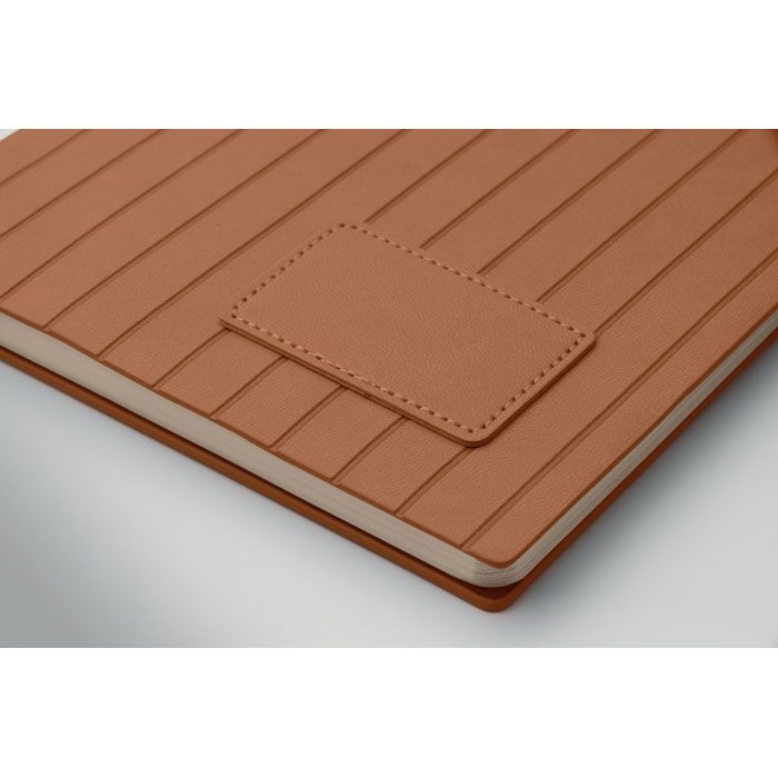 MO2663-01Tintray DIN A5 Smokey Notizbuch PU_ braun