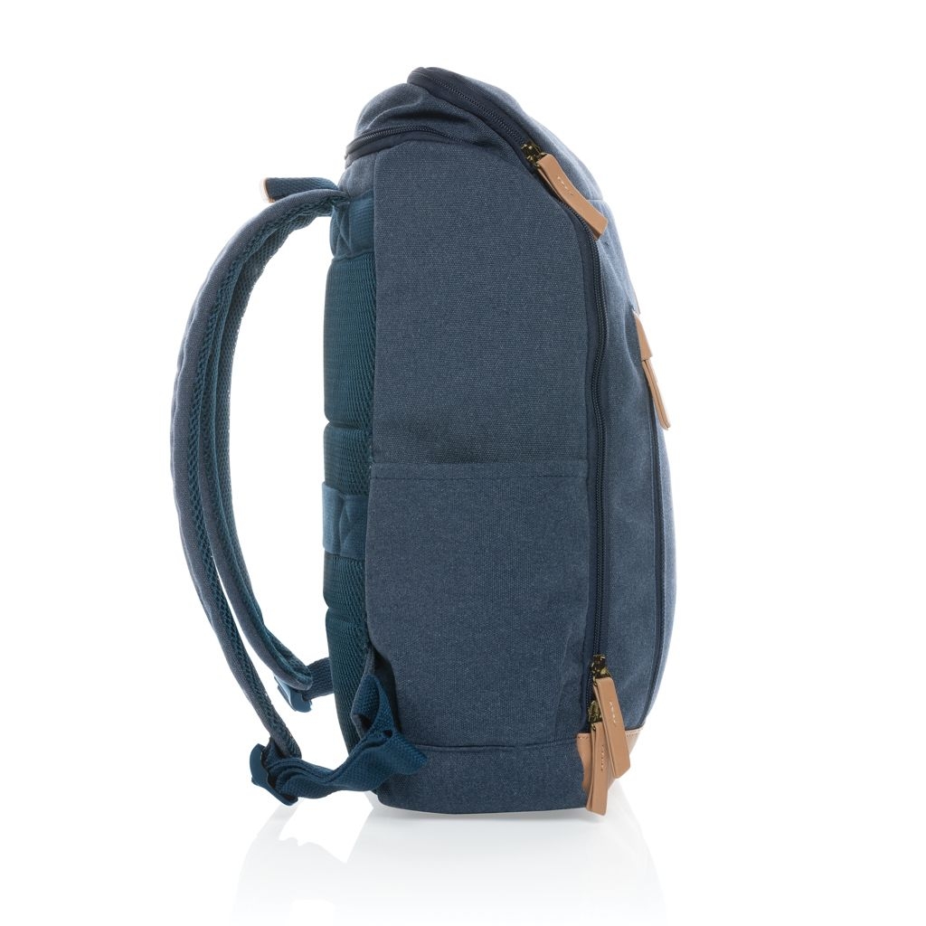 XDP760_24-5Impact AWARE™ 16 oz. r recyceltem canvas 15_ Laptop-Rucksack_ blau