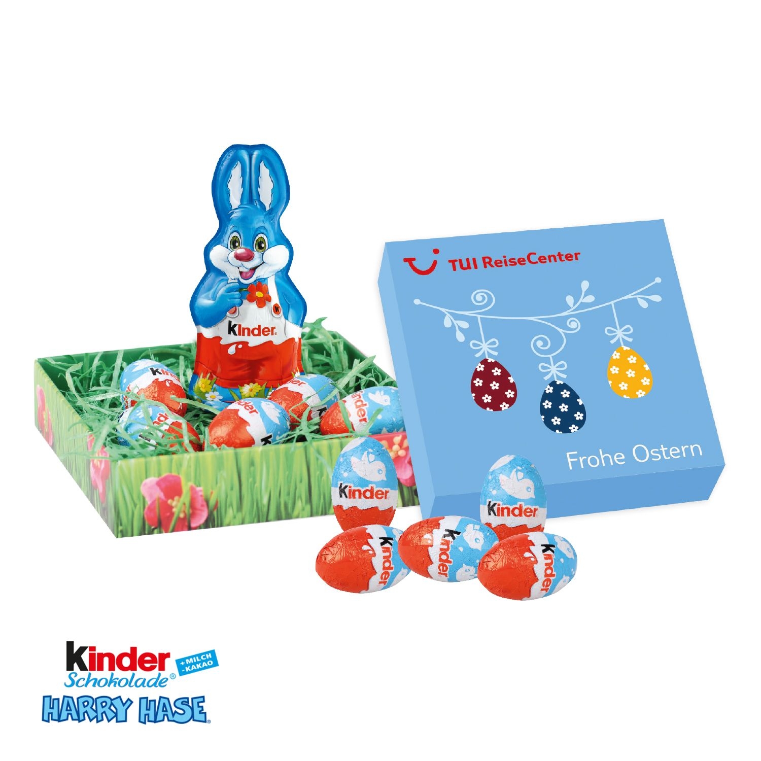 CD94558Osternest mit Kinder Schokolade®