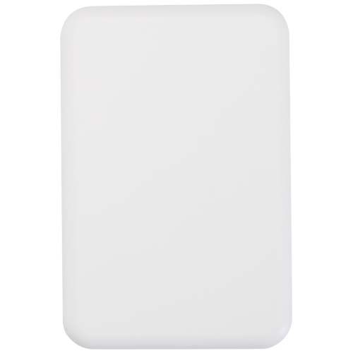 PF124441-1Acrab 15 W 5.000 mAh magnetische kabellose Powerbank mit 20 W PD aus recyceltem Kunststoff_ weiss