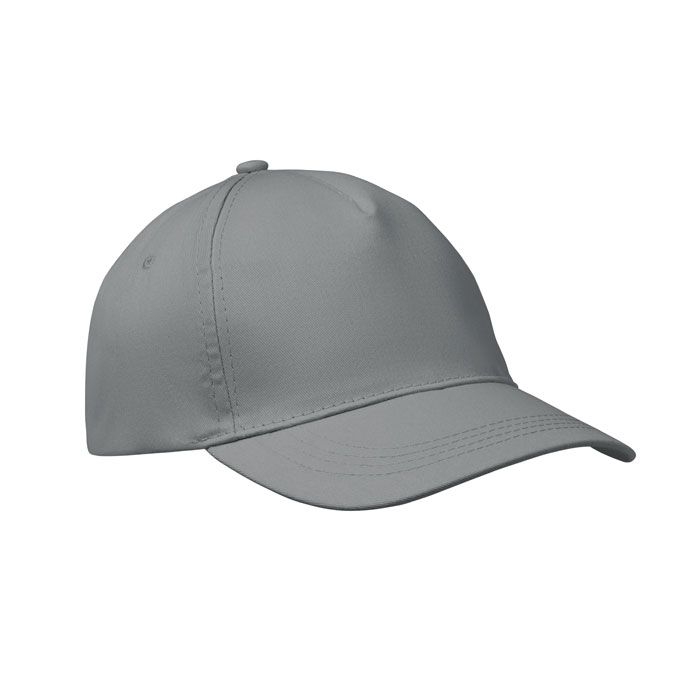 MO1447-07Buzz Baseball cap 5 panels 160g_m²_ grau