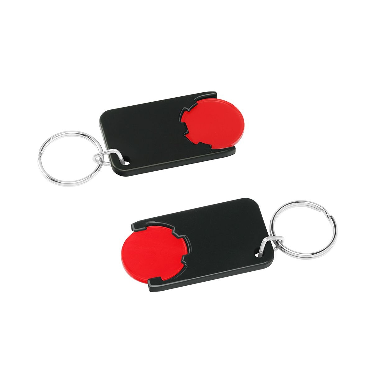 HE7454R-1-6Chiphalter mit 1€-Chip _Beta_ rot_ schwarz