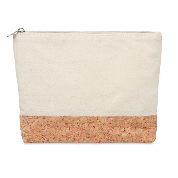 MO9817-13Porto Bag Kosmetiktasche mit Kork_ beige