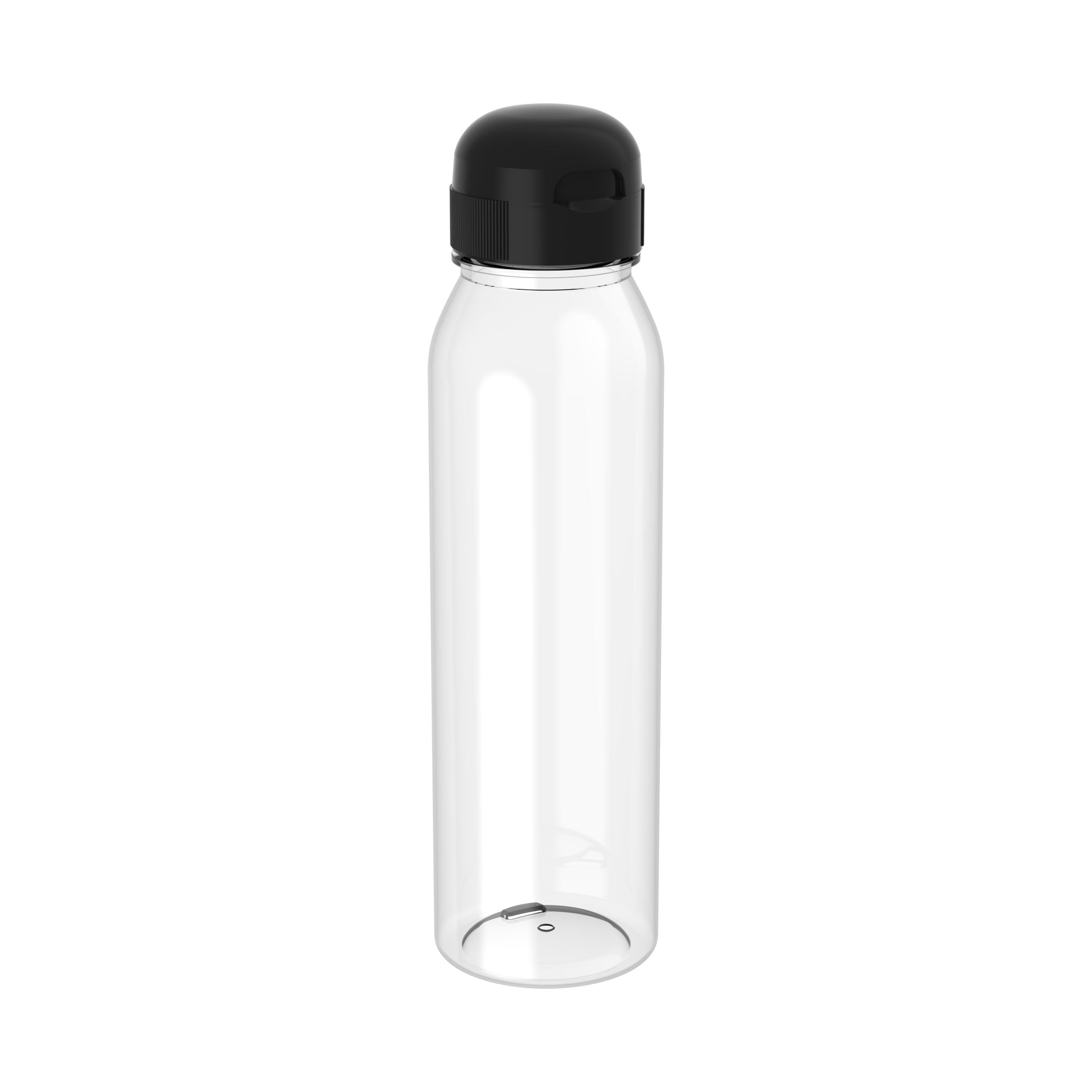 EL02007-1Trinkflasche Active _Sports_ 650 ml_ transparent_ schwarz