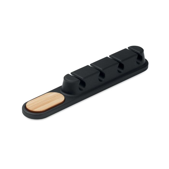 MO2824-03Order Kabel-Halter Silikon_ schwarz