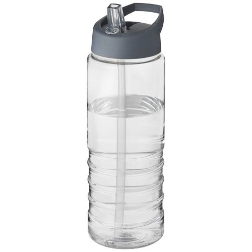 PF210877-14H2O Active® Treble 750 ml Sportflasche mit Ausgussdeckel_ transparent_storm grey
