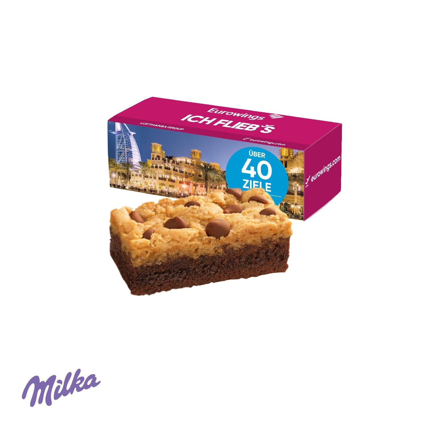 CD91158-01Milka Choco Brookie in Werbebox_ Milka Brookie