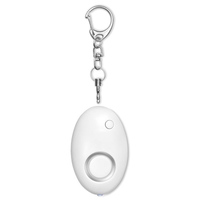 MO8742-06Alarmy Schluesselring mit Alarm_ weiss