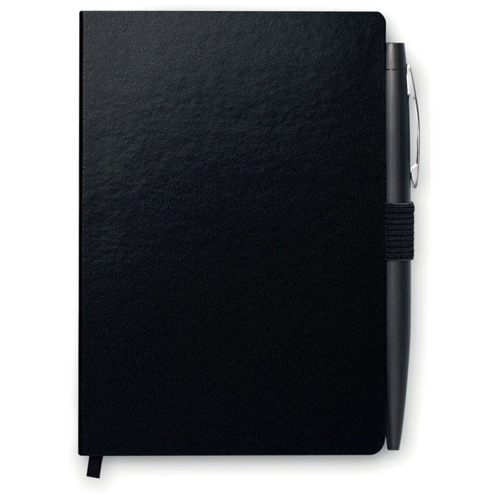 MO8109-03Notalux DIN A6 Notizbuch_ schwarz