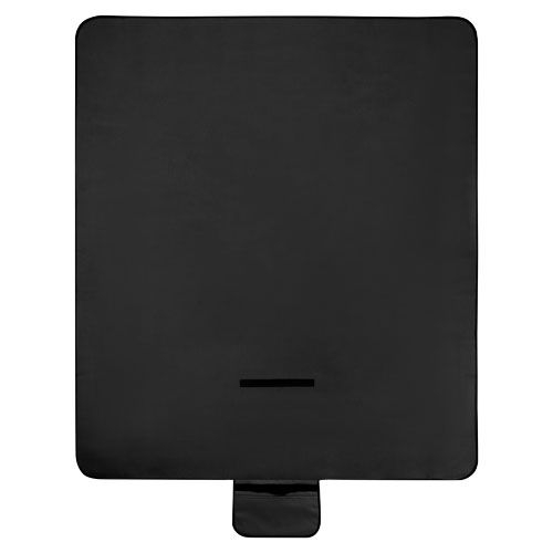 PF113294-3Salvie Picknickdecke aus recyceltem Kunststoff_ schwarz